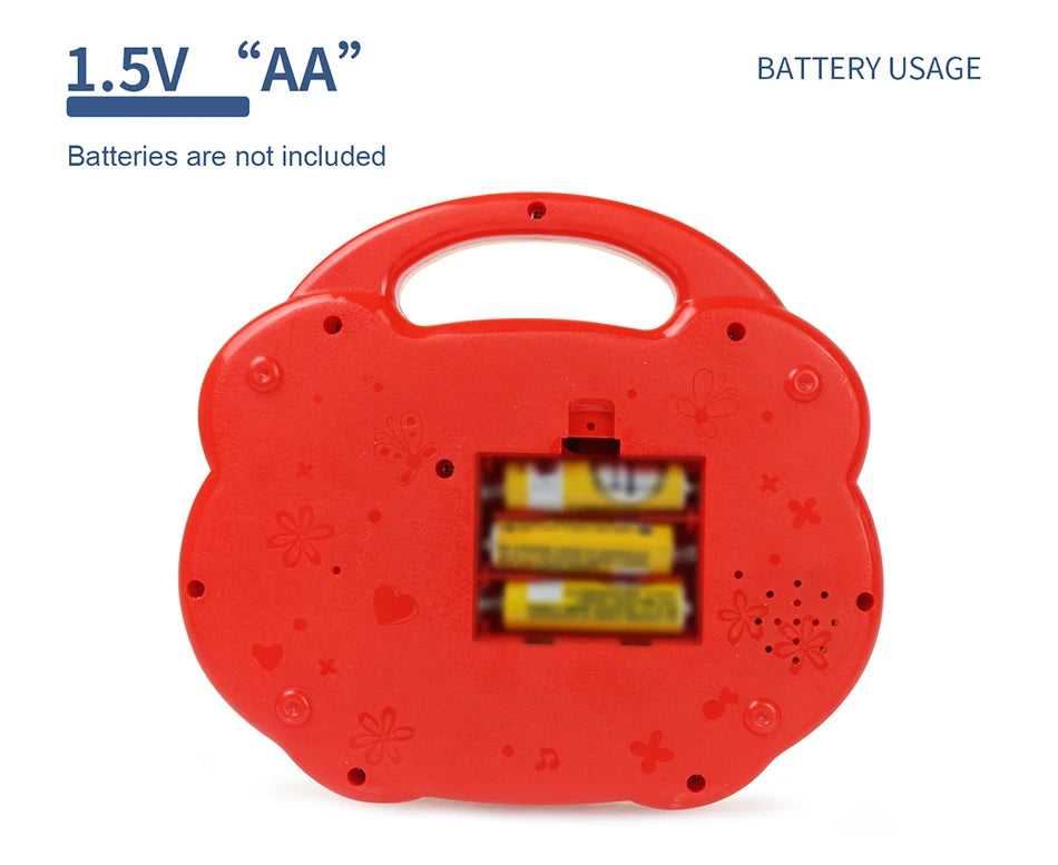 Animal Sound Piano Toy – Flashing Lights & Music for Kids