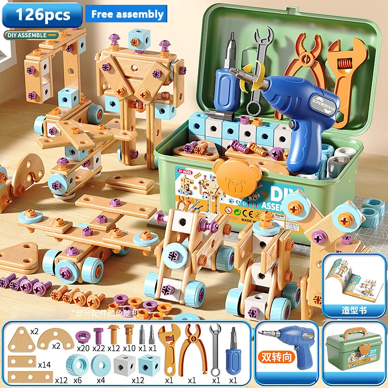 Hand Assembly Toolbox – Early Learning Toy for Boys