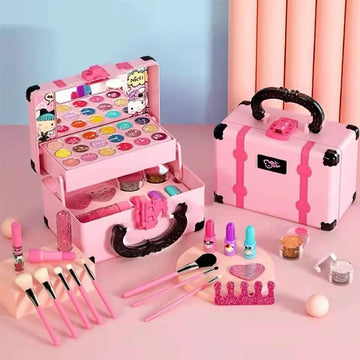 Kids Pretend Makeup Kit – Princess Play Toy