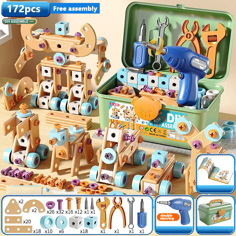 Hand Assembly Toolbox – Early Learning Toy for Boys
