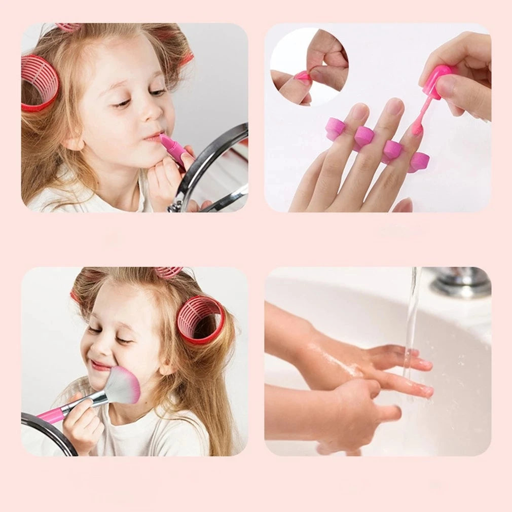 Kids Pretend Makeup Kit – Princess Play Toy