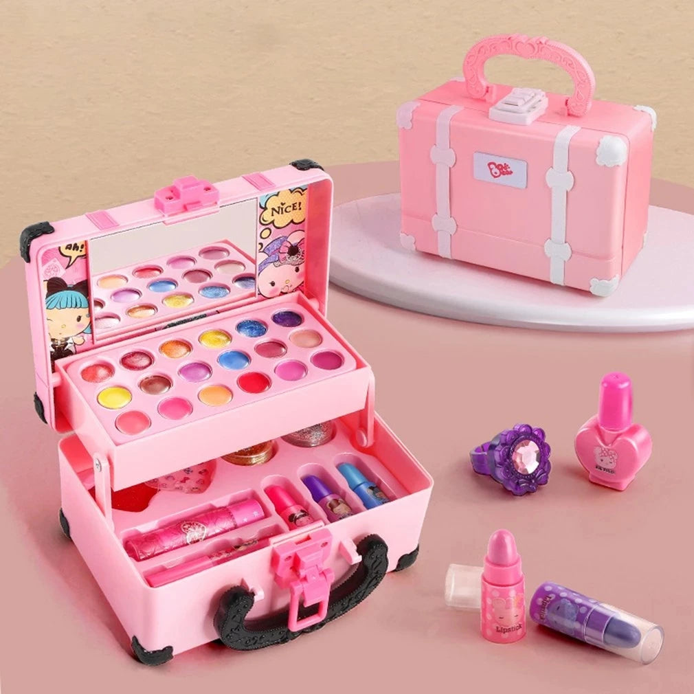 Kids Pretend Makeup Kit – Princess Play Toy