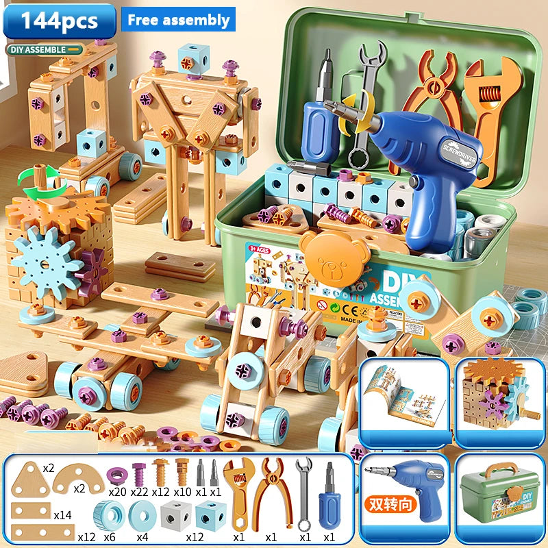 Hand Assembly Toolbox – Early Learning Toy for Boys